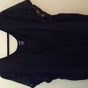 Torrid Black Babydoll Top size 5